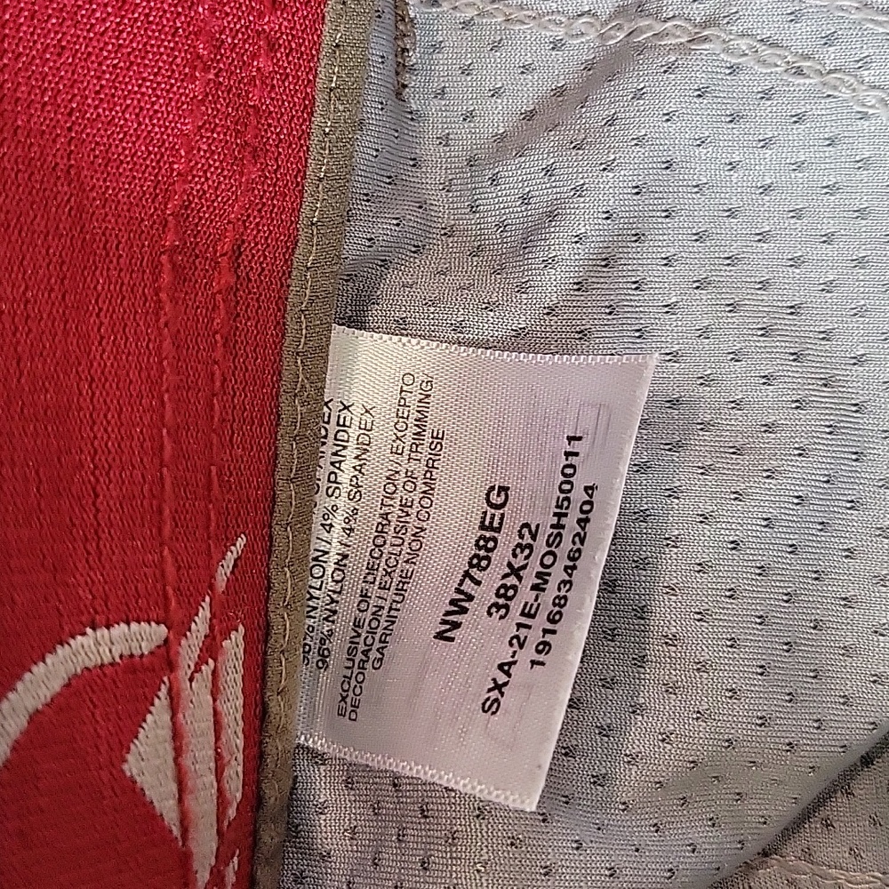 Men's Wrangler Green/Gray Pants 38x32 - Picture 2 of 3
